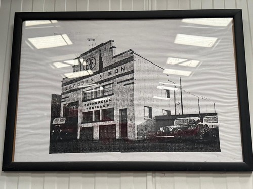 Erf trucks framed photo - framed,