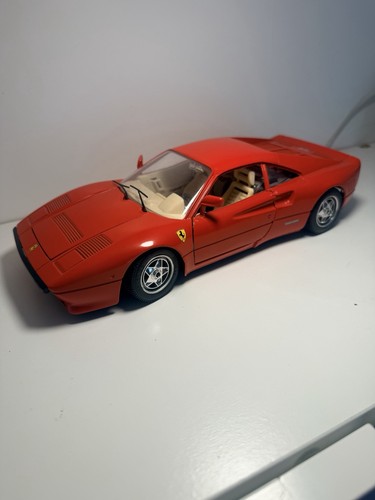 Burago 3027 racing red ferrari - red,