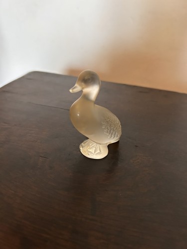 Vintage lalique frosted glass - vintage,