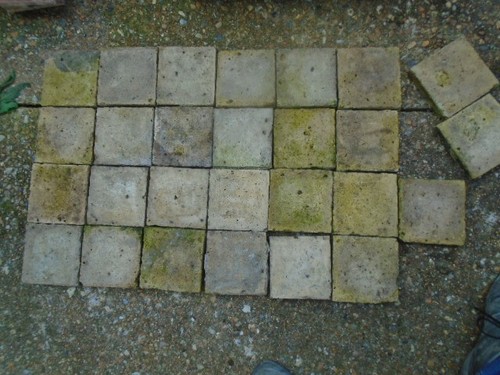 Reclaimed quarry tiles - 25,