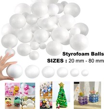 ROUND POLYSTYRENE SOLID BALLS