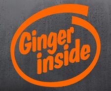 'Ginger Inside' Orange vinyl