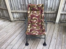 Saber Camo Carp Fishing Chair