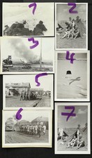 German ww2 7 X Photo Front War