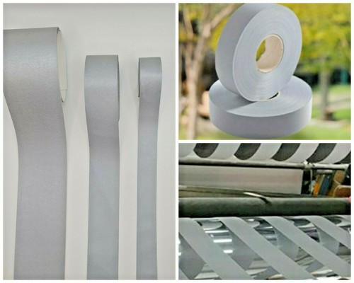 Reflective sew tape - on, hi