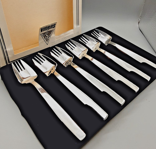 Viners mid century - mid, silver