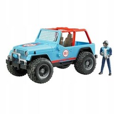 Blue Jeep Cross Country Racer