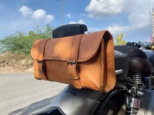 Leather Motorcycle Pouch Tool