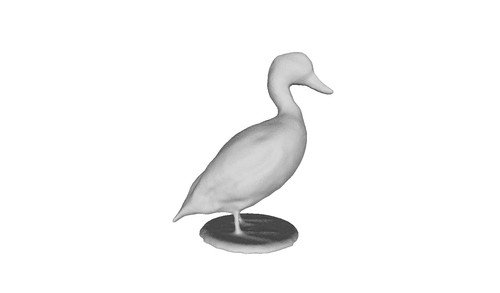 Printle animal duck standing - printle,
