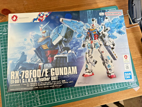 78f00 gundam glrs feather - rx-78f00/e,