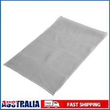 Gray Dustproof Mesh Cloth Cover 1.4m x 0.5m for Stereo Speakers Fabric Grill