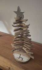 Handmade driftwood Christmas