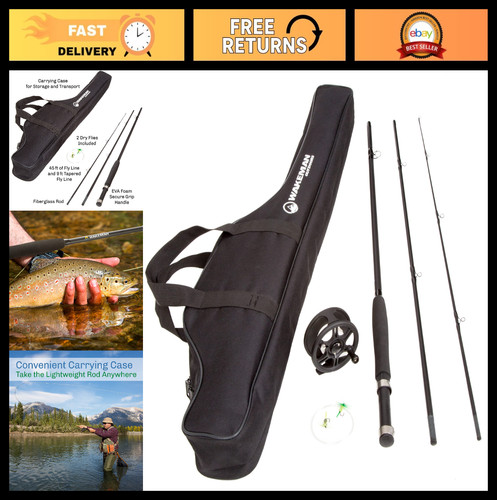 Fly fishing rod reel combo - fly,