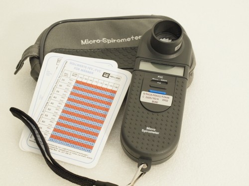 Micro spirometer bag - spirometer, *