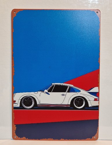 Porsche 911 metal - porsche, sign
