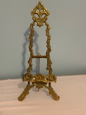 Vintage Ornate Brass Easel