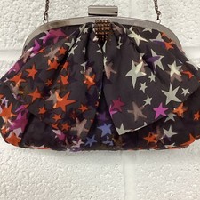 Beautiful Fenn Wright Manson Stars Silk Rhinestone Evening Bag Wedding Occasion