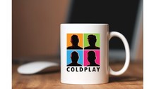 COLDPLAY MUG...A SKY FULL OF STARS....UNOFFICIAL MUSIC GIFT IDEA