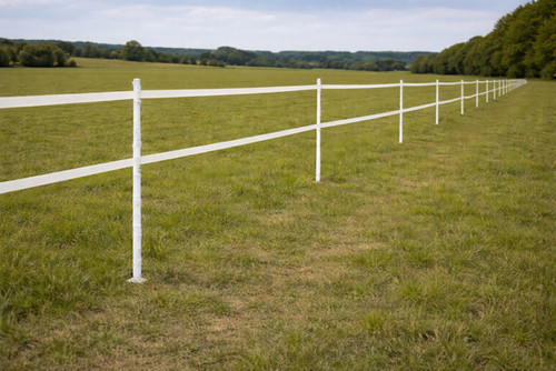 White 5ft posts - white,