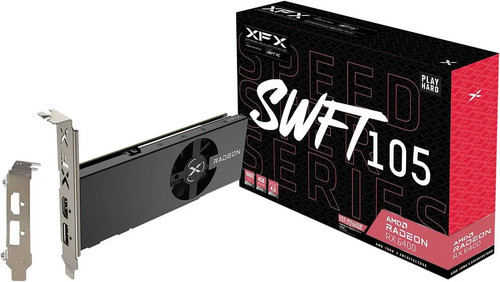 Xfx radeon 6400 4gb gddr6 - radeon, rx