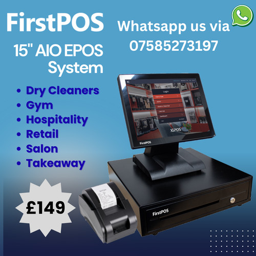 Touchscreen epos till - 15",