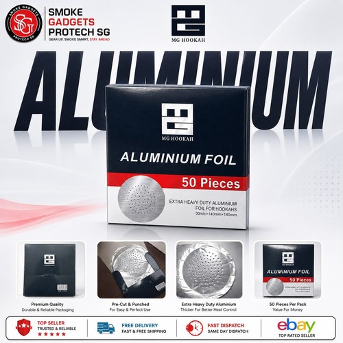 Aluminium hookah pre cut - mg,