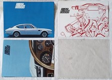 Fiat Dino Coupe Bertone Original Leaflet in Italian With 3 Pieces 