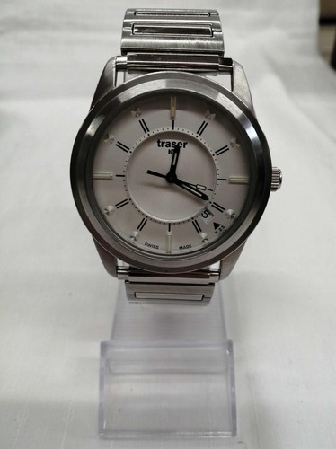 Traser quartz watch slvh3 used - traser,