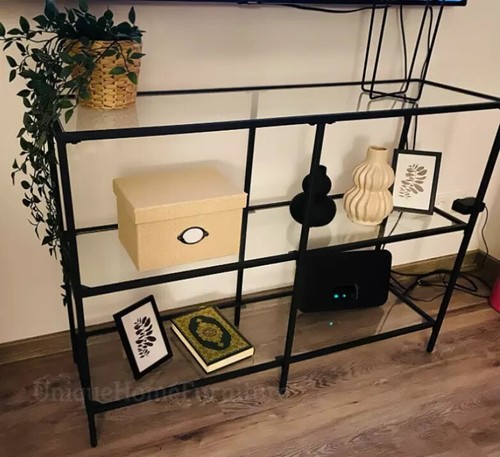 Glass console table - glass,