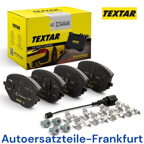 Textar front brake pads - brake,
