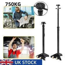 750KG 0.75T Gearbox Vertical Transmission Lift Jack Garage Car Fix Hoist Stand