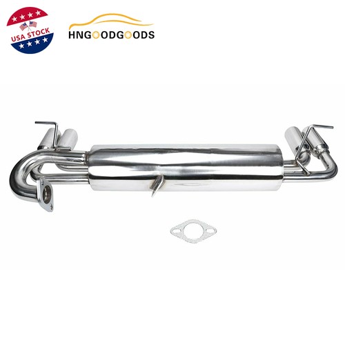Dual path catback muffler - dual,