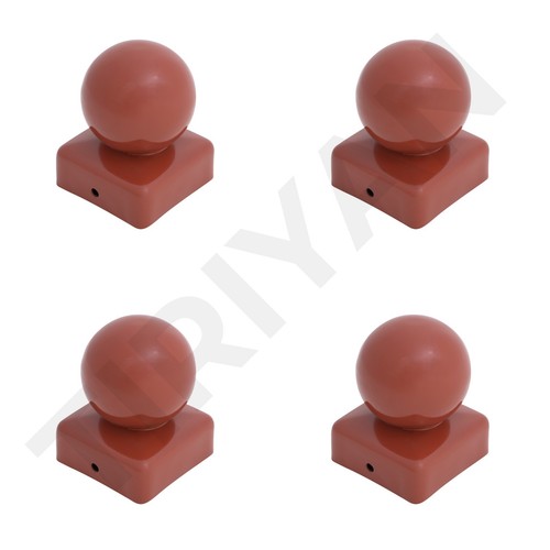 Square metal steel brown - steel,