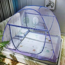 Portable Pop-Up Mosquito Net Tent for Bed, Large 79x71x59" Folding #R042