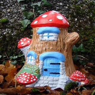 Garden fairy house tree - garden, ~
