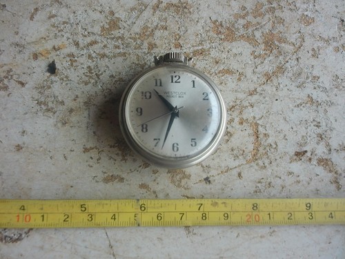 Vintage pocket watch westclox - pocket,