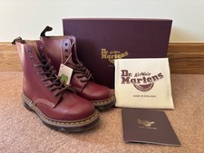 Dr. Martens Oxblood Red Made In England 1460 Boots Size 5. EU 38