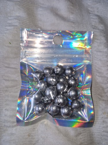 Drilled bullet ball - 20,