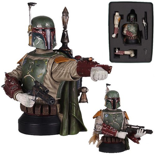 Boba fett deluxe bust sdcc - fett,