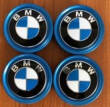 4 BMW Emblems Hub Caps Wheel Cover 2 Series F45 F46 X1 X3 i3 i8 GENUINE 56mm