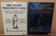 The Secret Policeman's Ball Music Edition Live Music Dvd Pair of dvds Vol 1