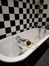 Original Victorian claw-footed