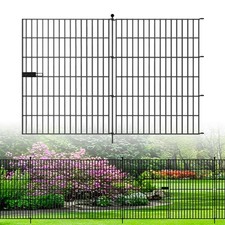 10 Panels Metal Fence with