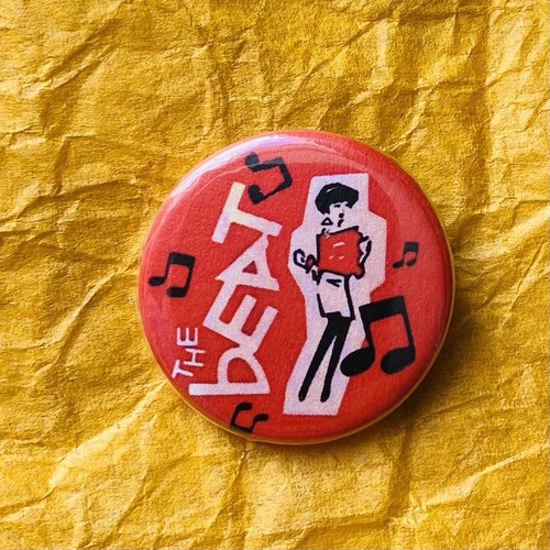 The beat repro - pin, badge
