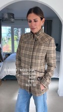 Women’s Dubarry Tweed Coat Size 10