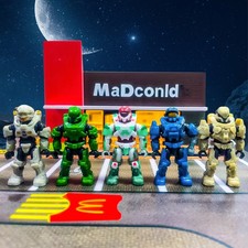 5Pcs Mega Halo Bloks Construx