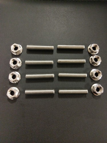 M6x40 stainless steel exhaust - stainless,
