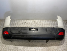 2012 PEUGEOT 3008 REAR BUMPER WITH PARKING SENSORS GENUINE WHITE