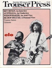 TROUSER PRESS magazine No. 17  ELECTRIC LIGHT ORCHESTRA  Tommy James