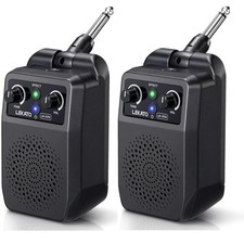 LEKATO Portable Mini Guitar Amp 5W Bluetooth Combo Amplifier Built-in 4 Effects